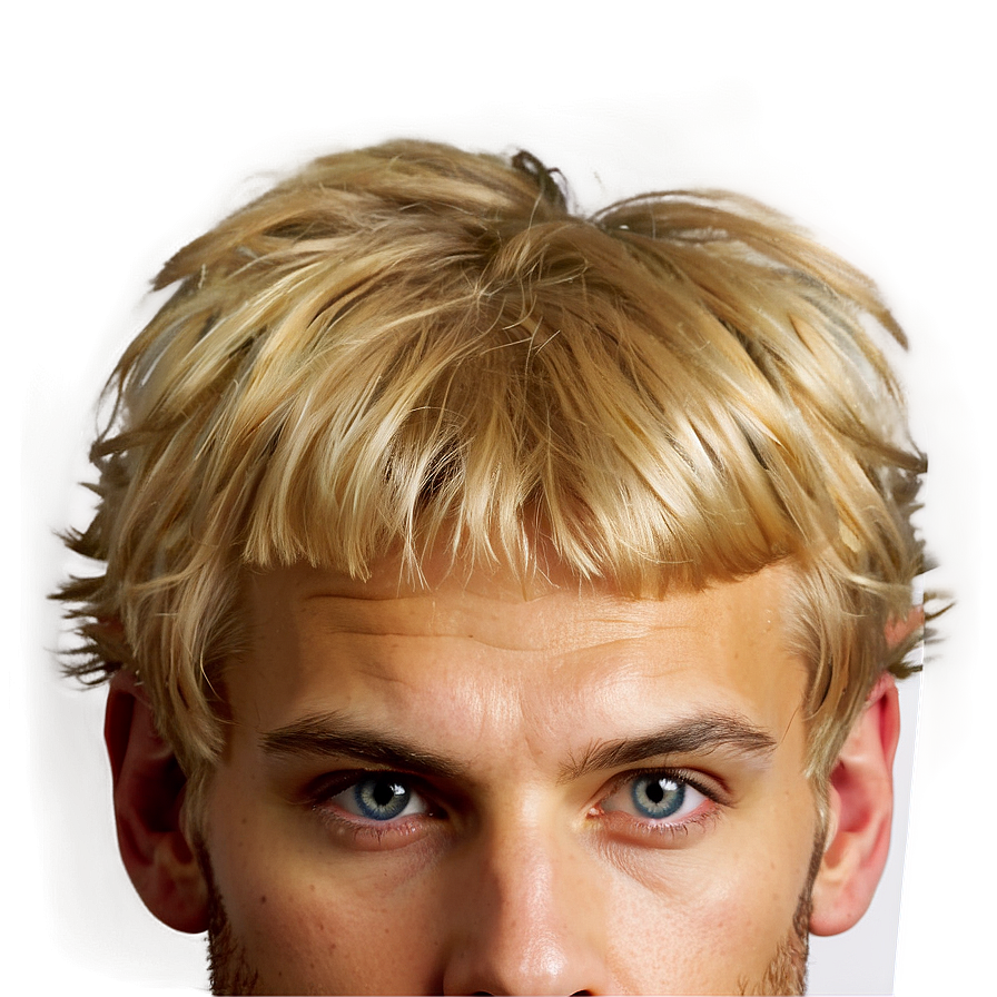 Male Blond Hair Png 06262024