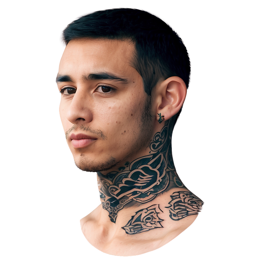 Male Neck Tattoo Gallery Png Jio30