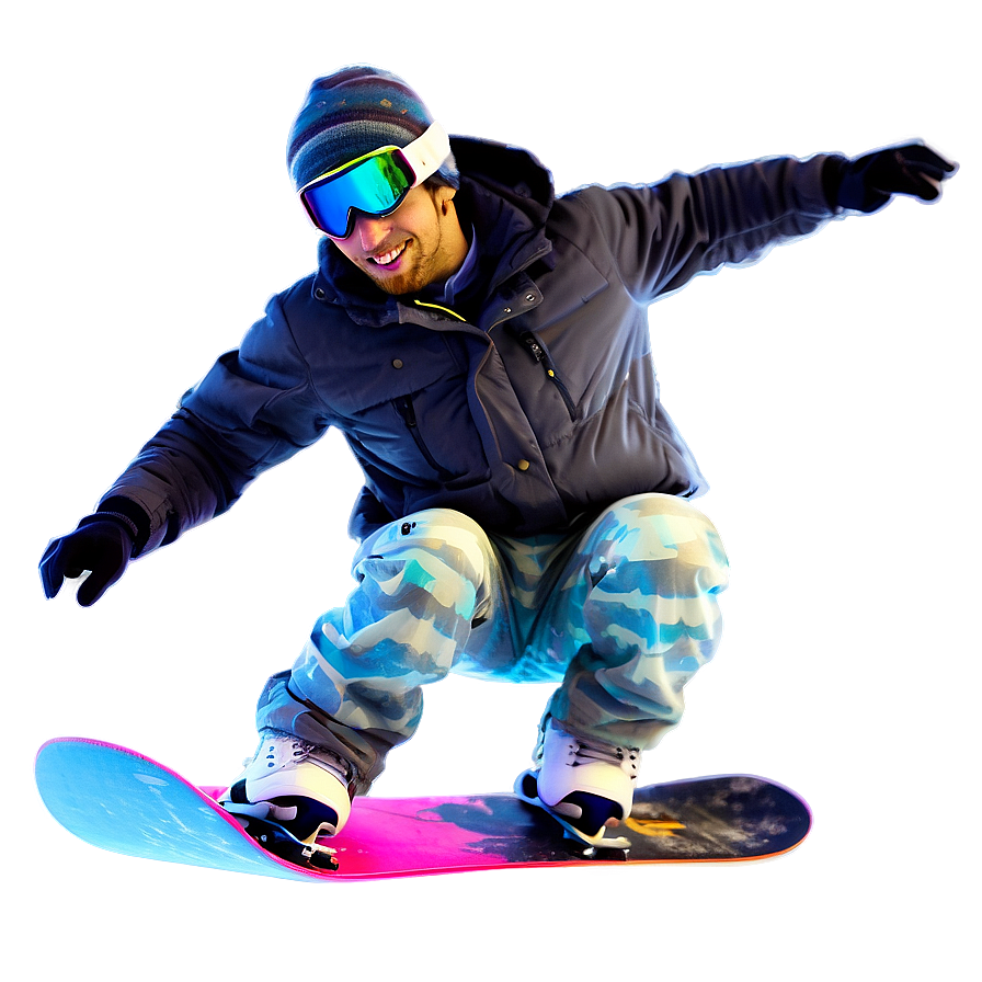 Male Snowboarder Png 05242024