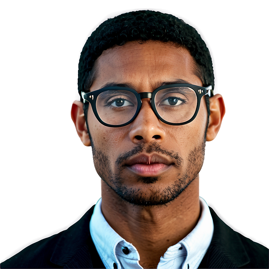 Male Teacher With Glasses Png Jvp