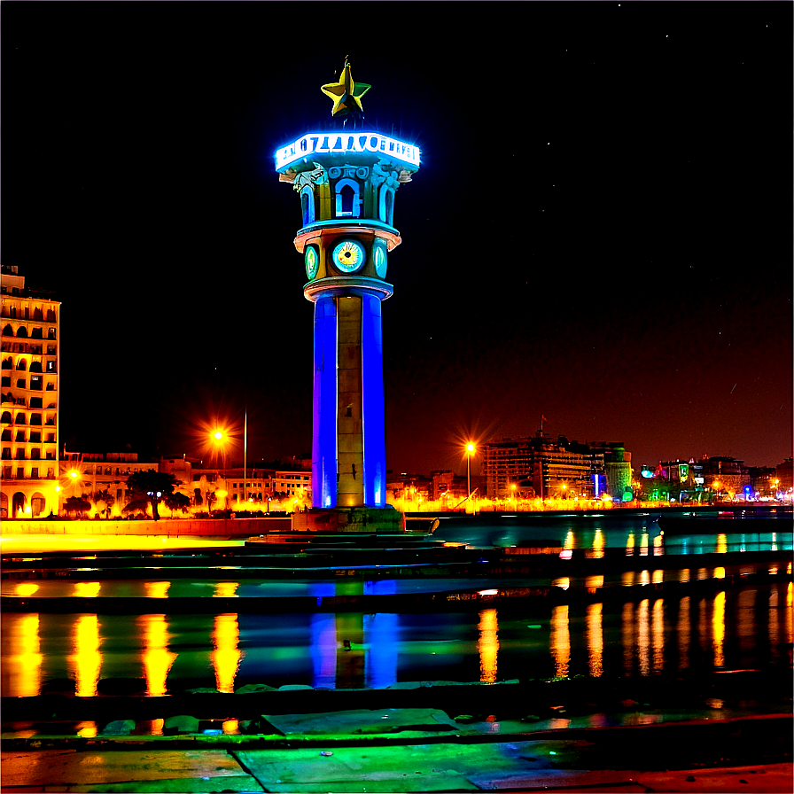 Malecon Havana At Night Png Xdq