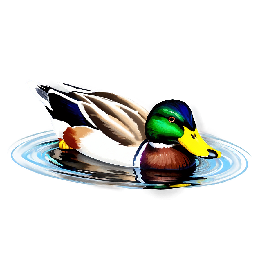 Mallard Duck In Water Png Pum18