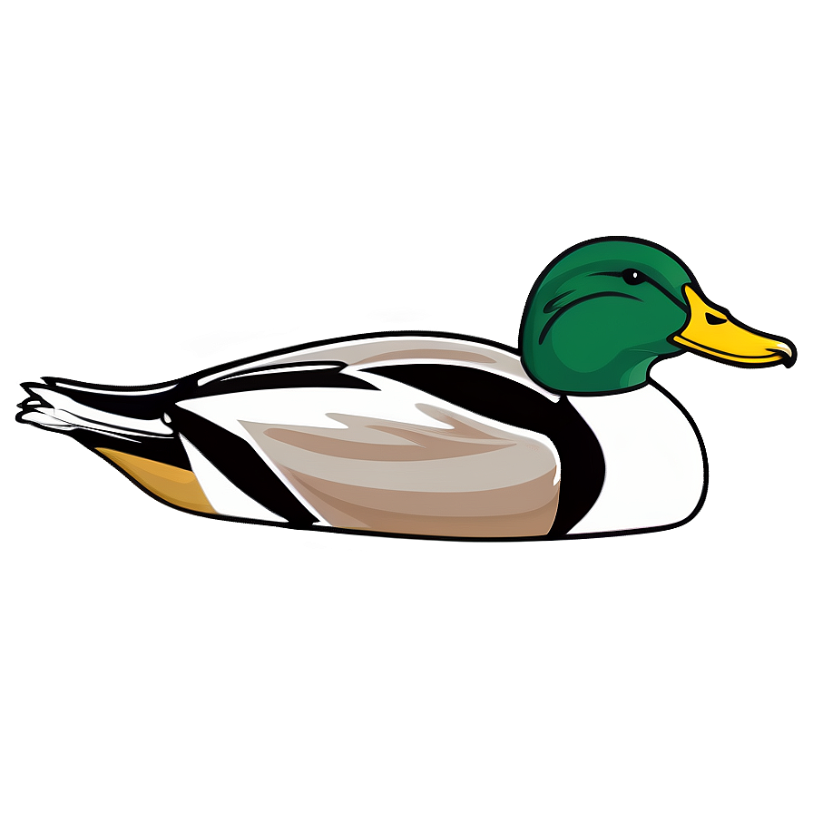 Mallard Duck Outline Png 06262024