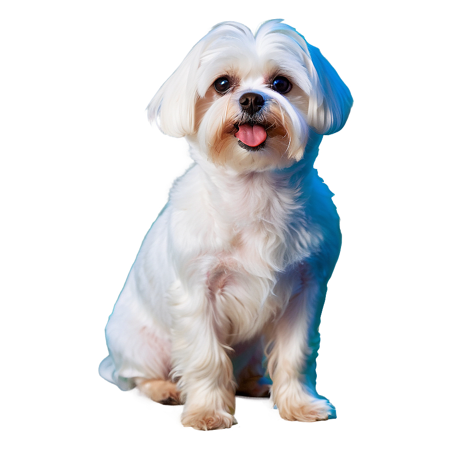 Maltese With Shiny Coat Png Auf