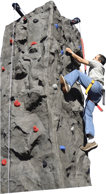 Rock Climbing Wall Png, Transparent Png PNG with transparent background