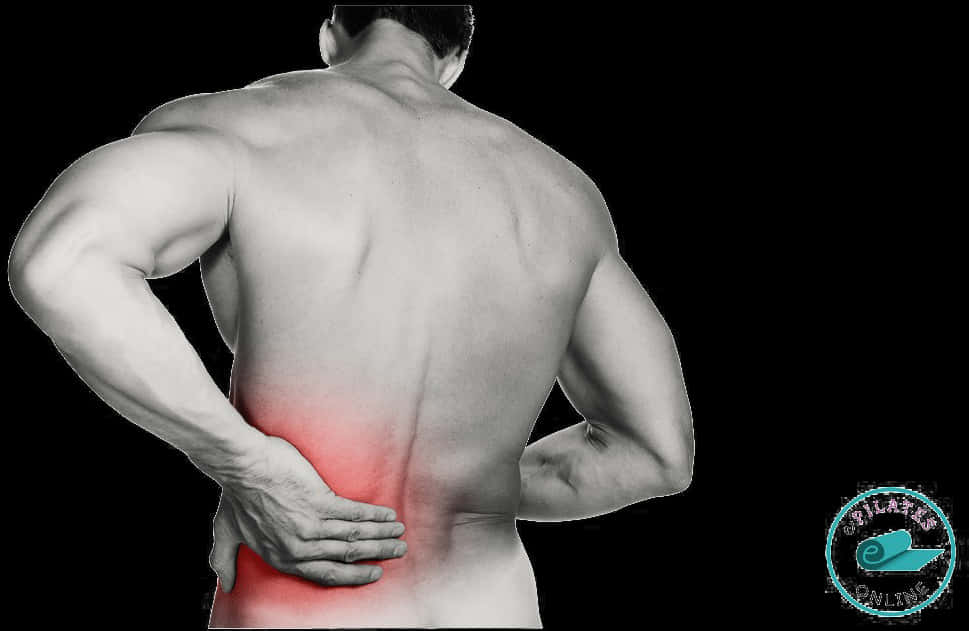 Man Experiencing Lower Back Pain