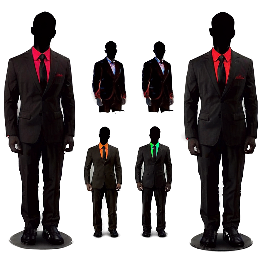 Man In Suit Silhouette Png Ltt