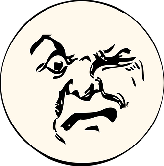 Man In The Moon_ Illustration PNG with transparent background