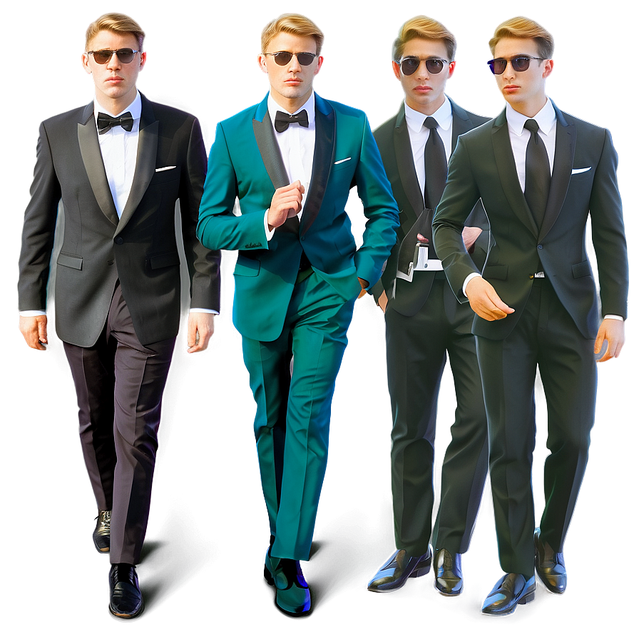 Man In Tuxedo Suit Png Hao