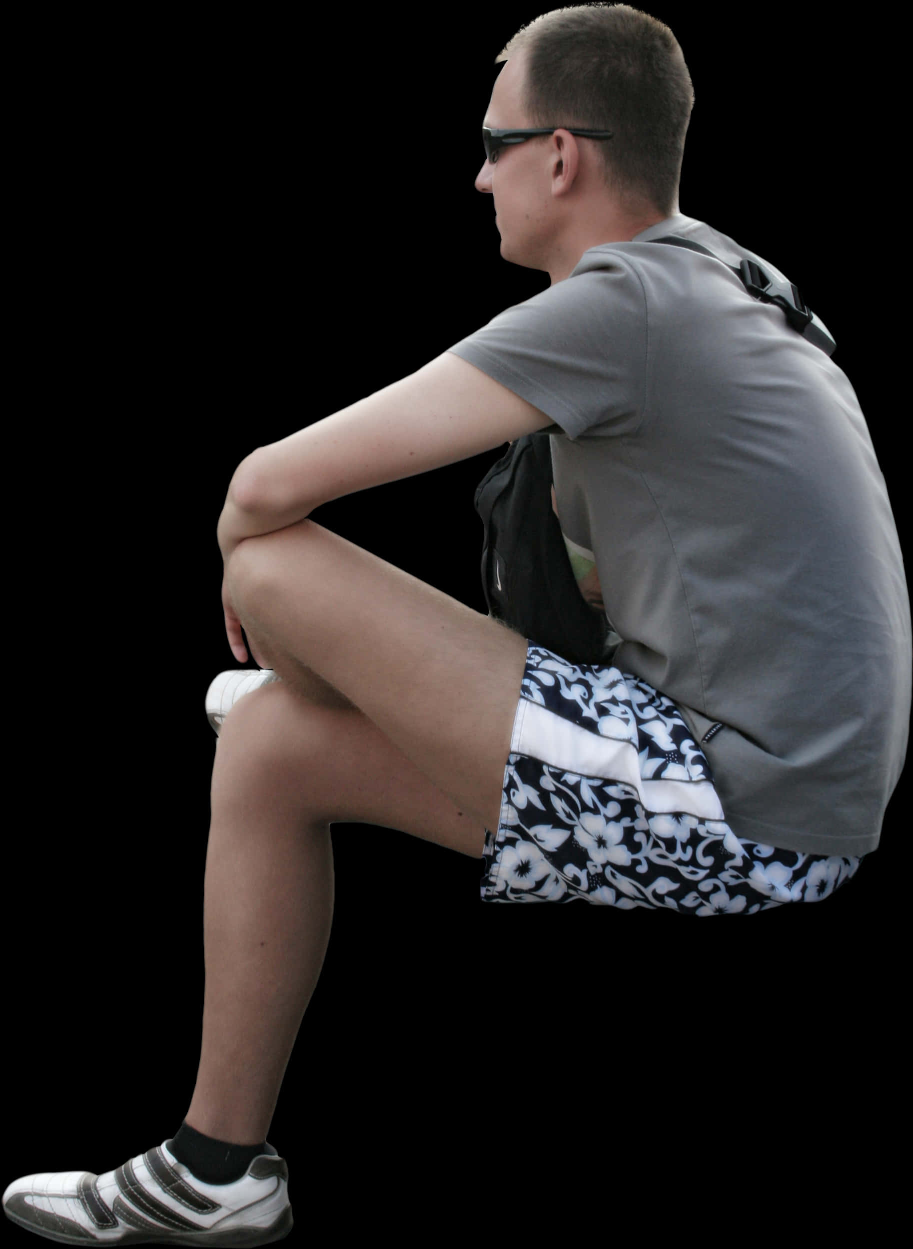 People Sitting, Sitting Men Cut Out People Trees And - Man Sitting Png Side, Transparent Png PNG with transparent background