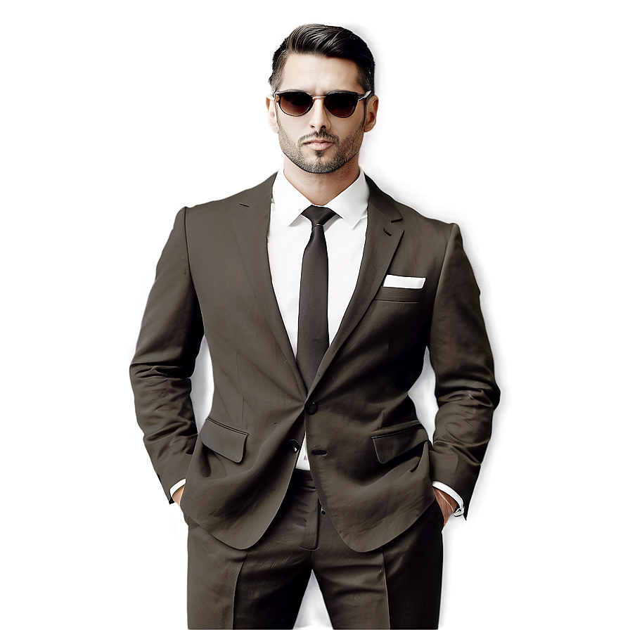 Man Suit And Sunglasses Png Rah83