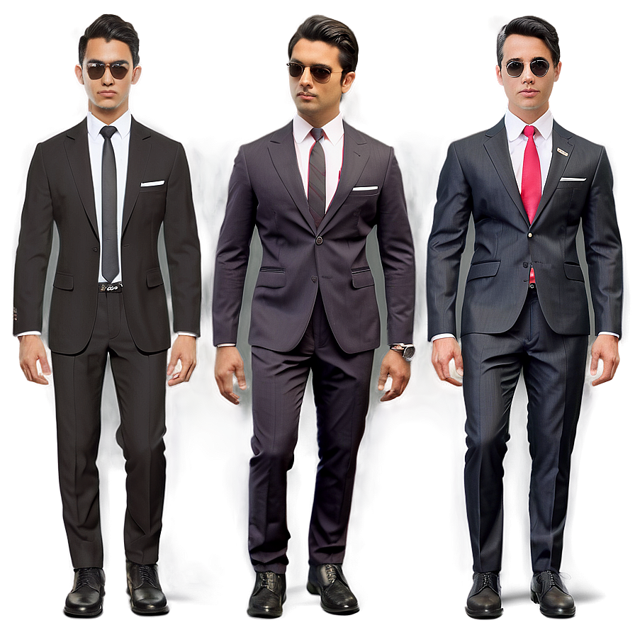 Man Suit Swagger Png 06262024