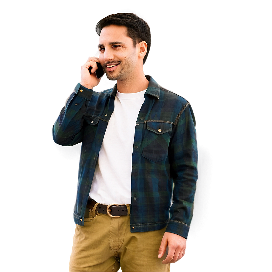 Man Talking On Phone Png 22