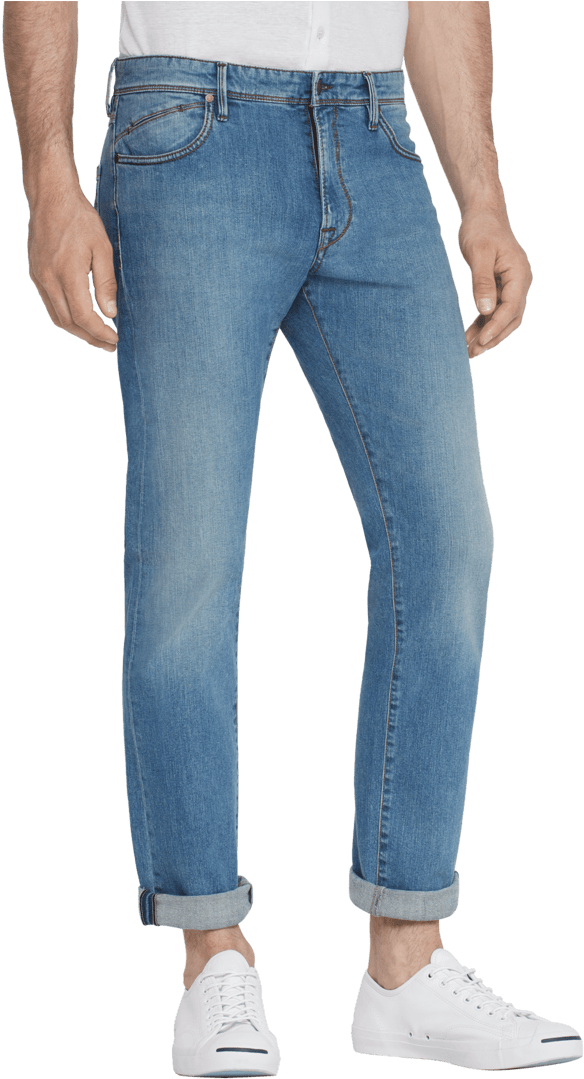 Flat Image Of The Martin Denim 5 Pocket Jeans - Men Jeans Png, Transparent Png PNG image with a transparent background, free high-resolution download