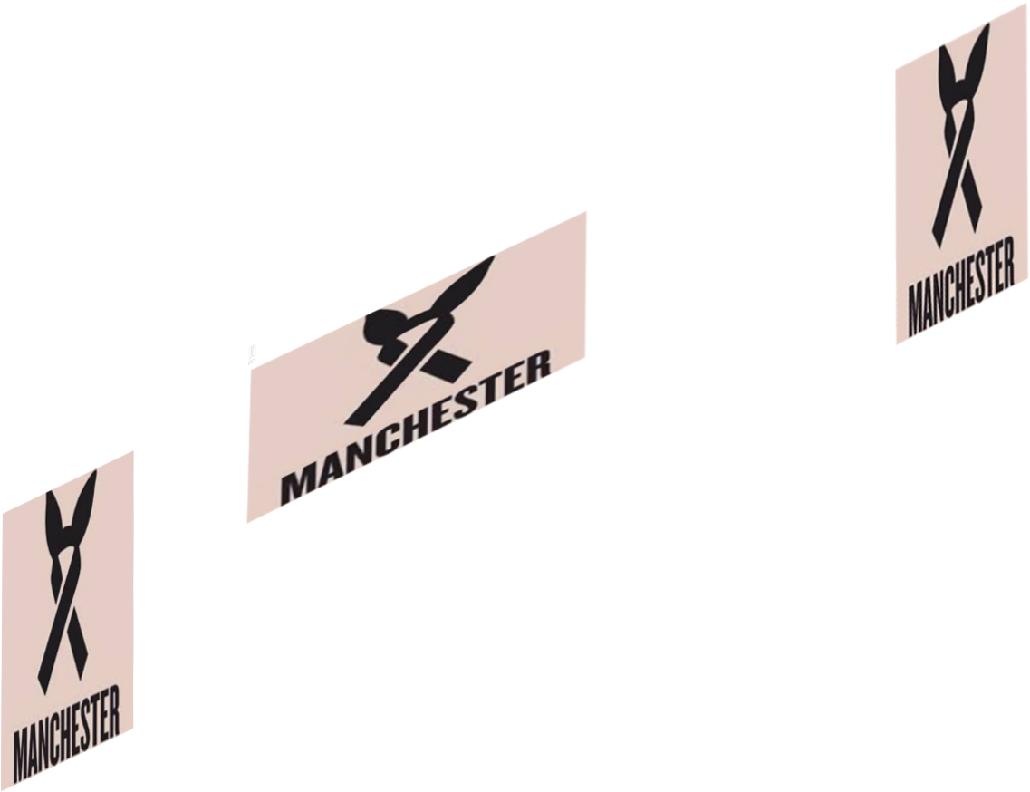 Manchester Scissors Banners