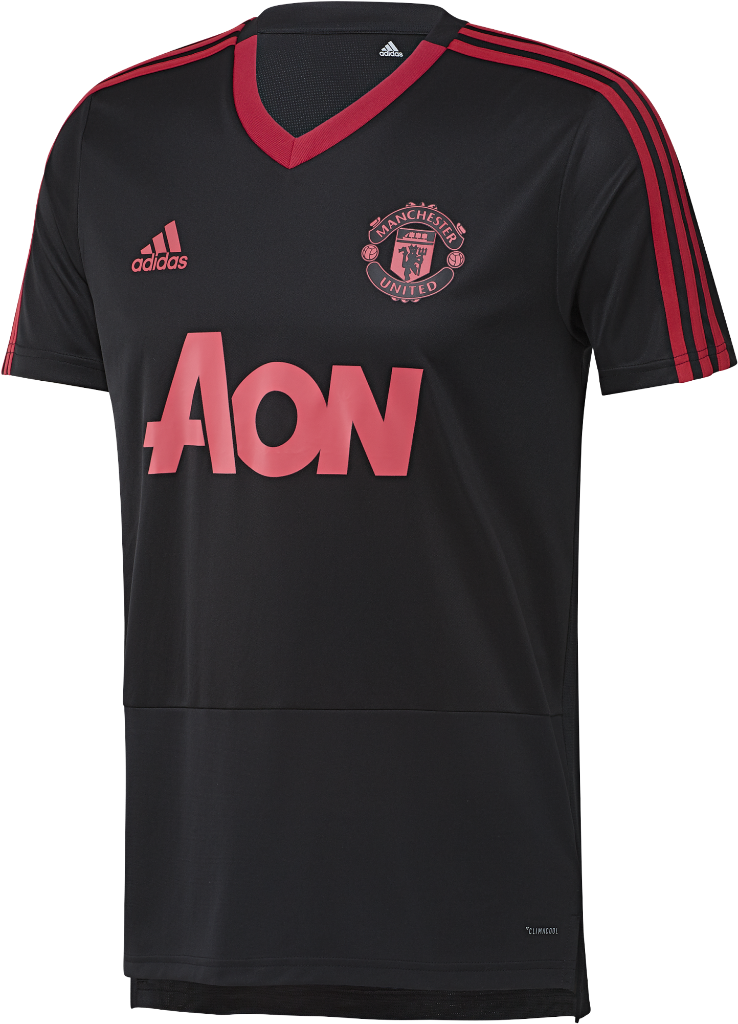 Manchester United Black A O N Jersey