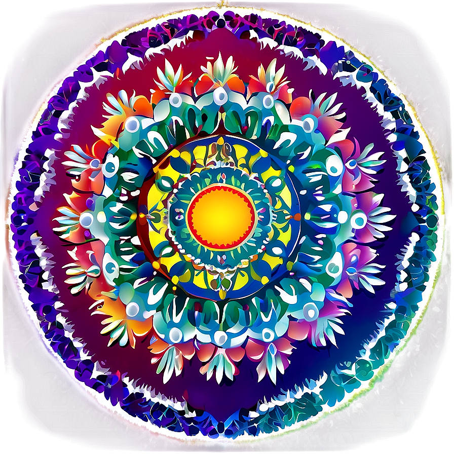 Mandala Circle Frame Png 73