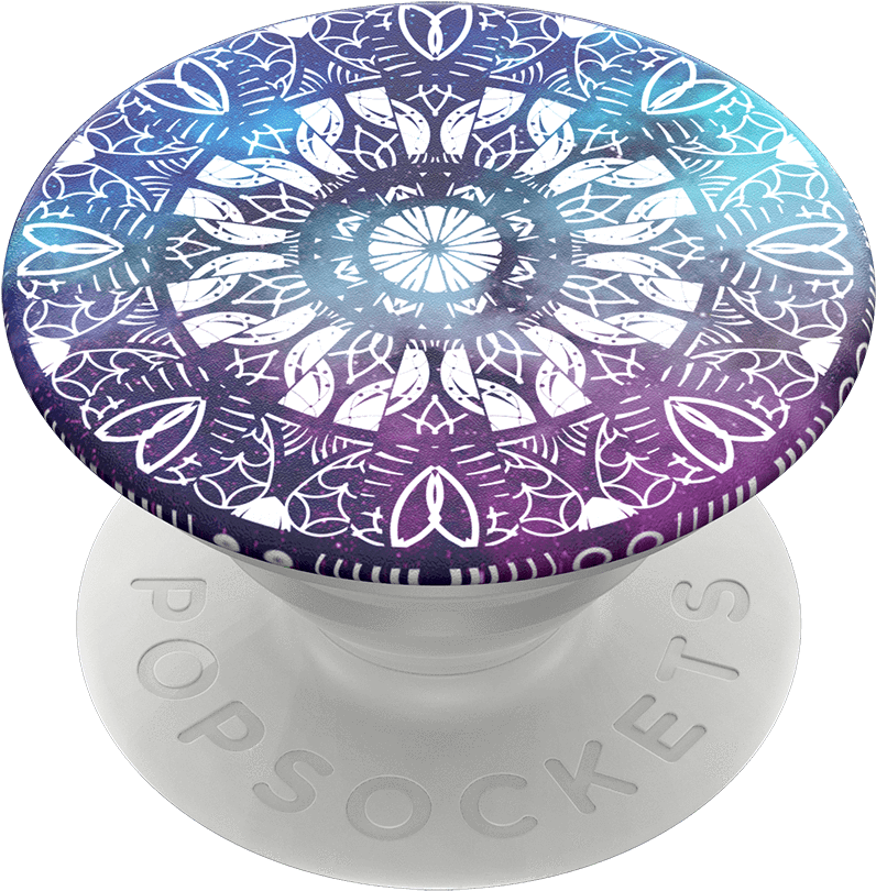 Popgrip Cornflower Chakra , Popsockets - Popsockets, HD Png Download PNG with transparent background