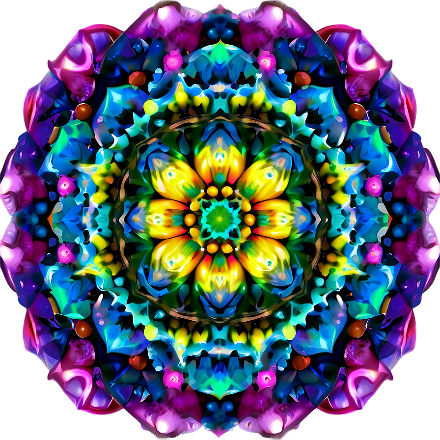 Mandala Kaleidoscope Png Tqb