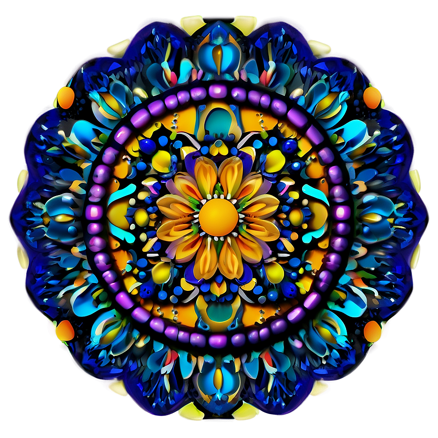 Mandala Pattern Design Png 06282024