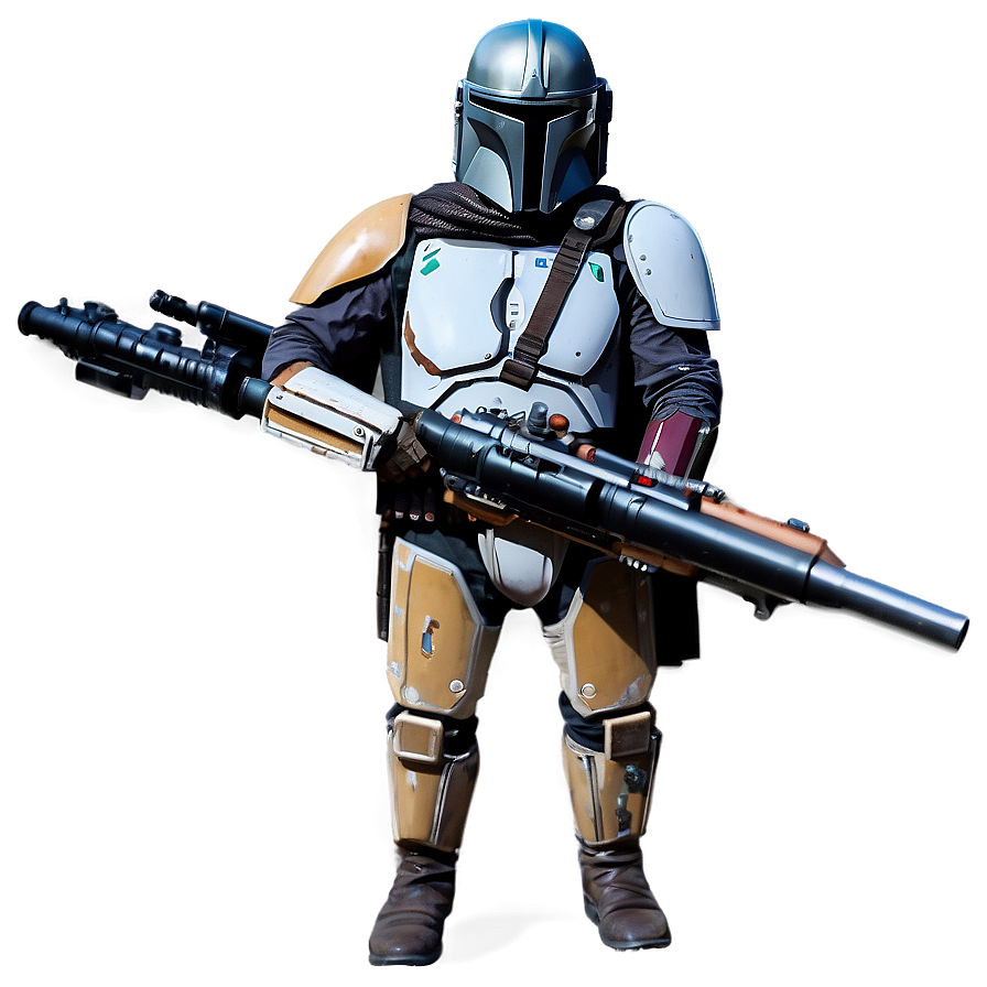 Mandalorian And Speeder Bike Png Fvs