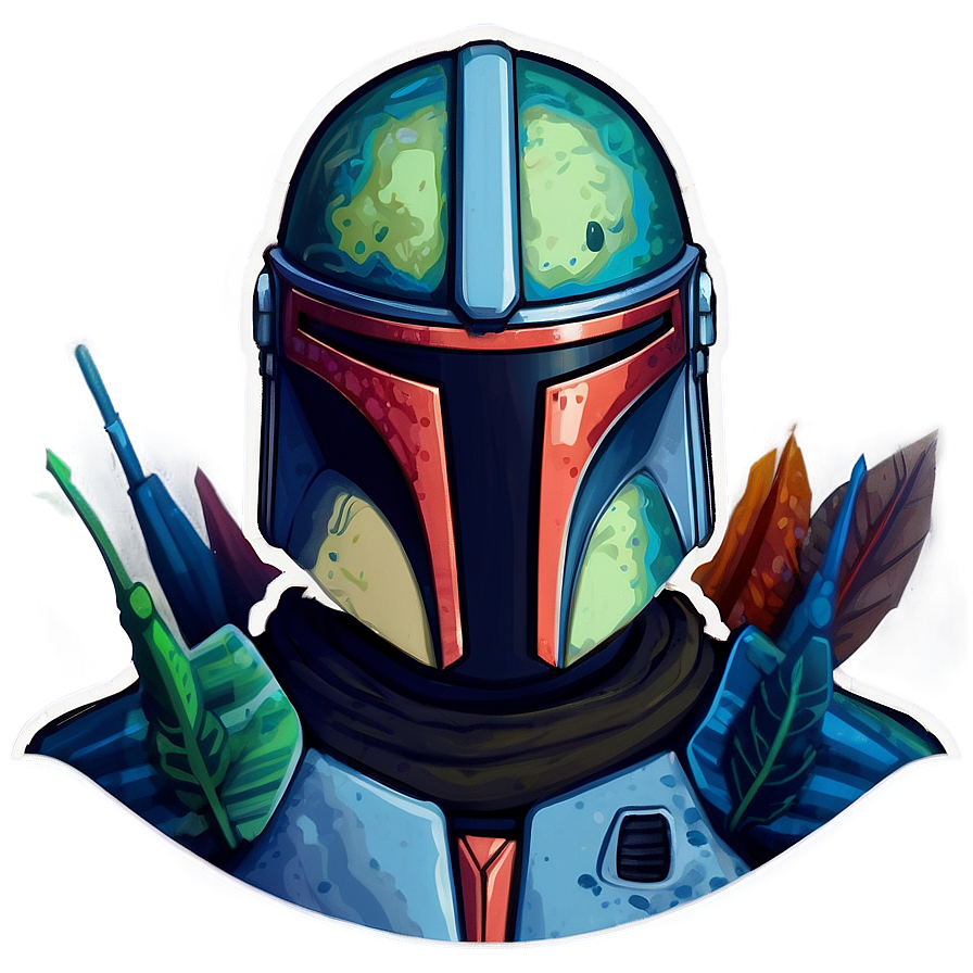 Mandalorian Landscape Art Png Jrw65