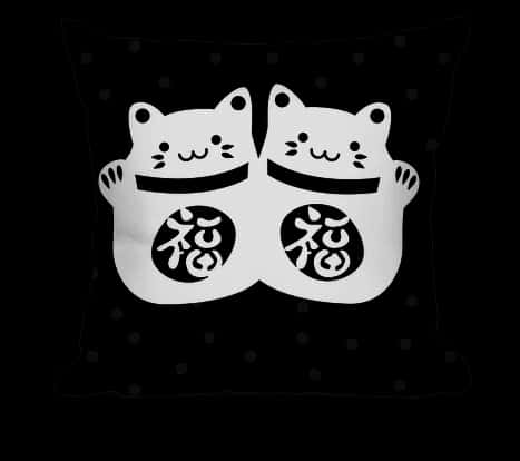 Maneki Neko Cushion Design