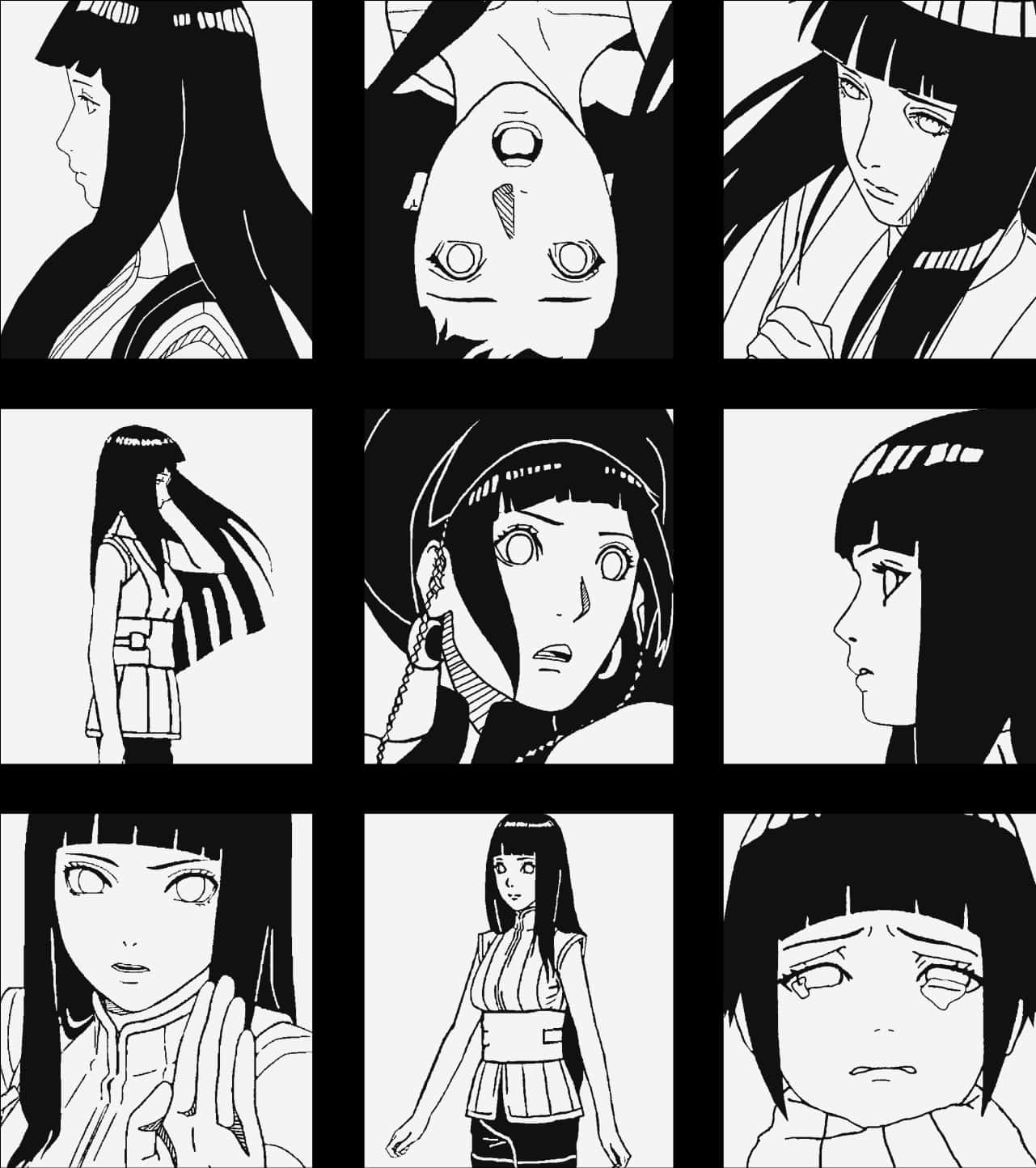 • Manga Mangacap Naruto Naruto Shippuuden Hinata Naruhina - Hinata Hyuga Masashi Kishimoto, HD Png Download PNG with transparent background