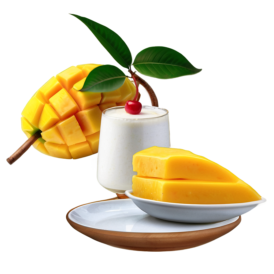Mango Dessert PNG 53 PNG image with a transparent background, free high-resolution download