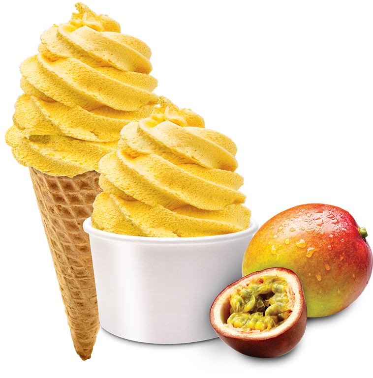 Passion Fruit Frozen Yogurt, HD Png Download PNG image with a transparent background, free high-resolution download