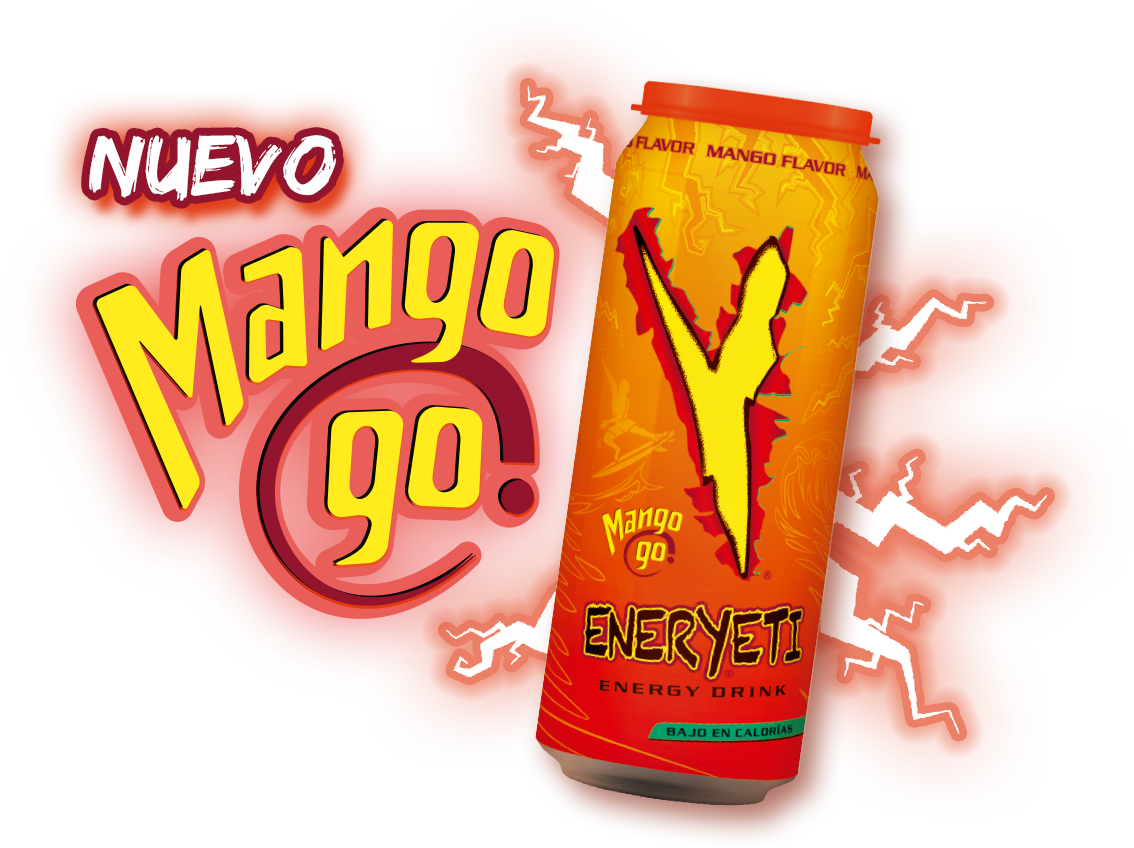 Mango Go Energy Drink Promotion