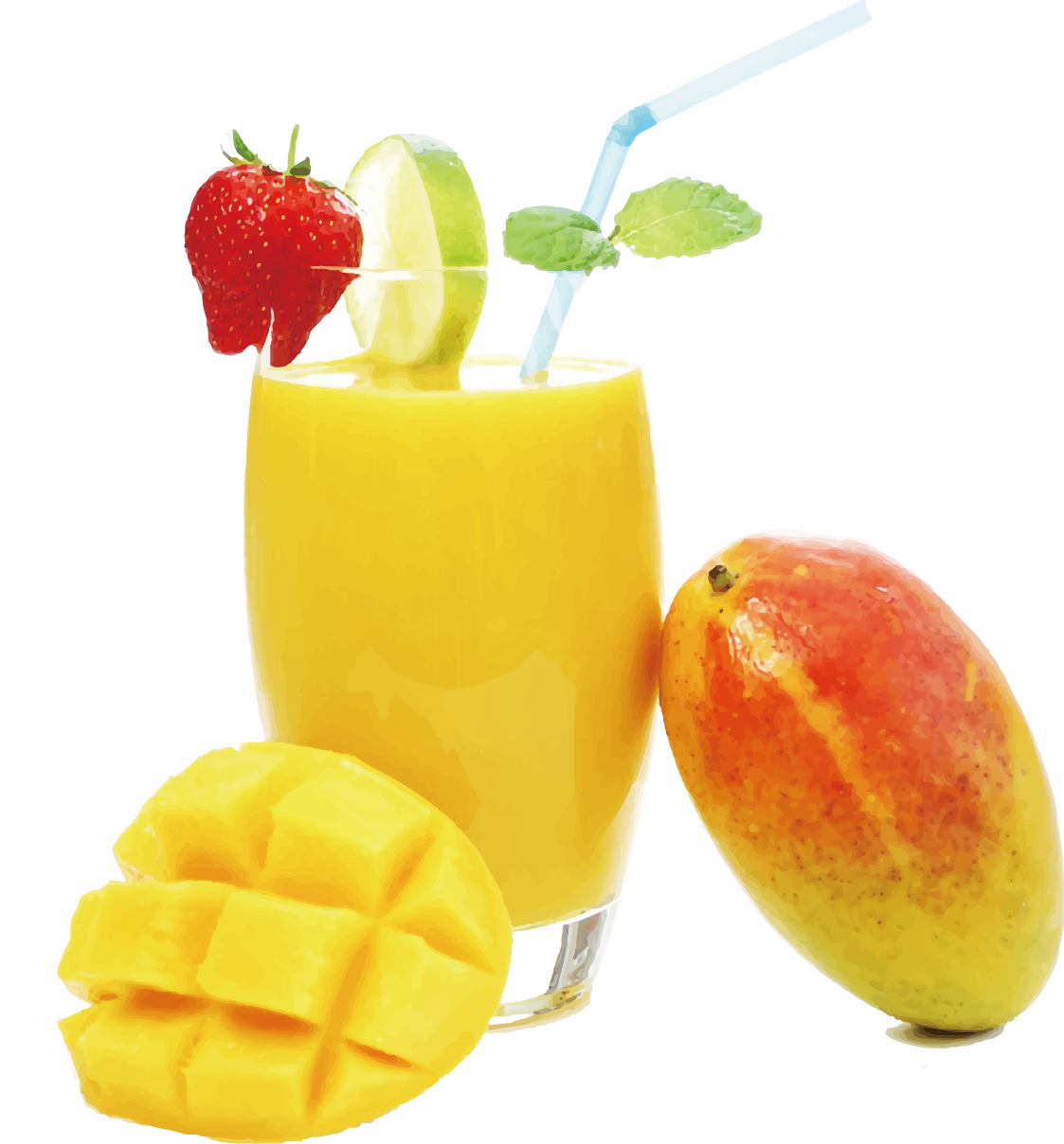 Mango Smoothie Fresh Fruits