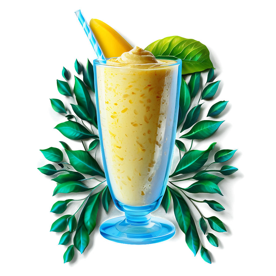 Mango Smoothie PNG wvf13 PNG image with a transparent background, free high-resolution download