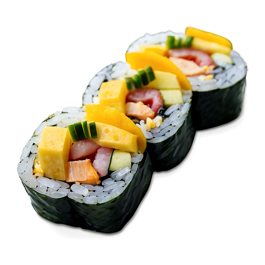 Mango Sushi Roll Png 25