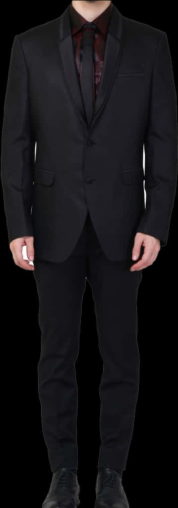 Manin Black Suit