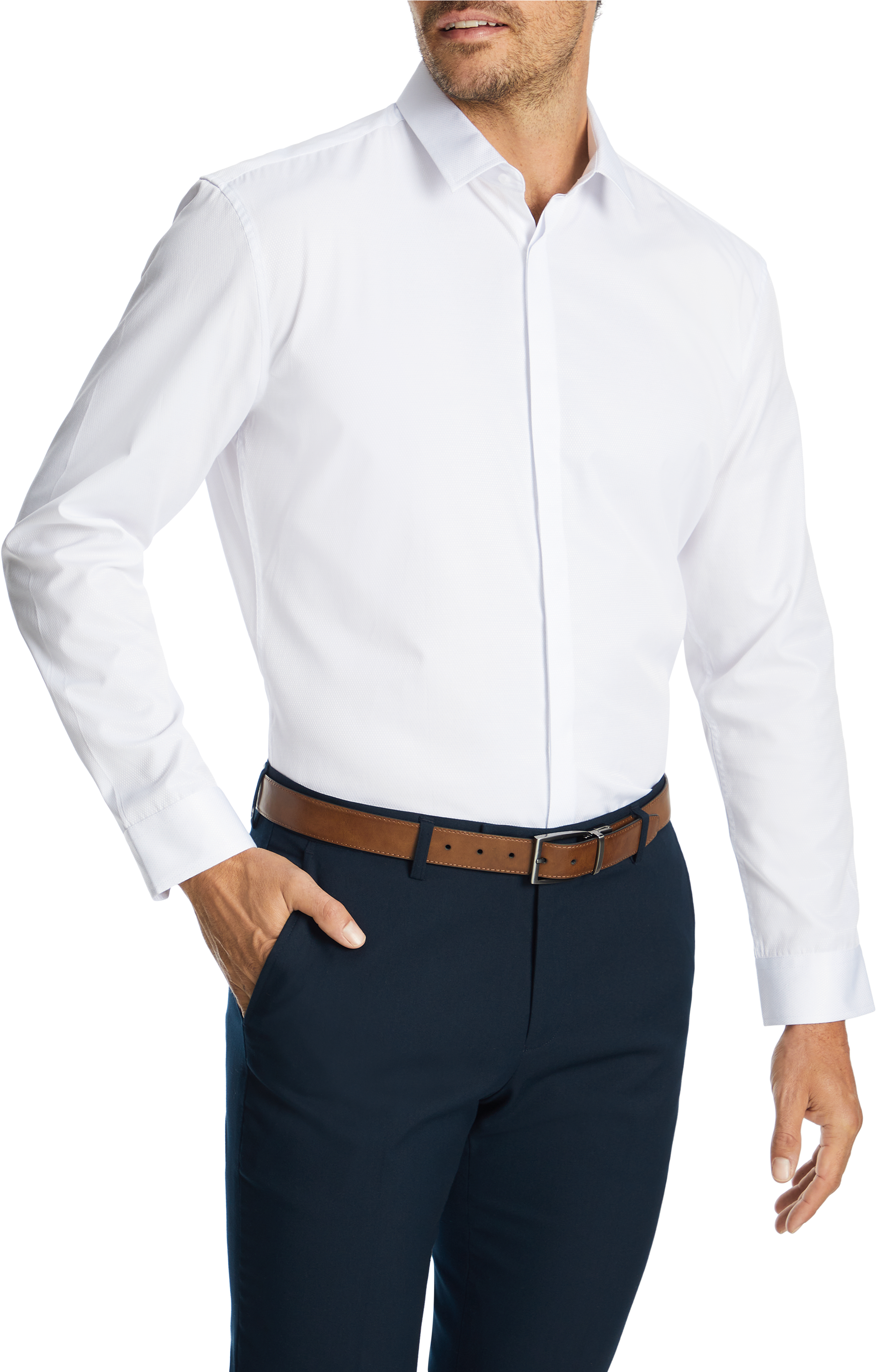 Amherst Slim Dress Shirt - Formal Wear, HD Png Download PNG with transparent background
