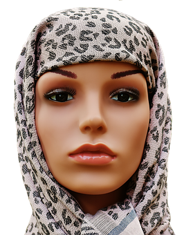 Mannequin Headwith Hijab