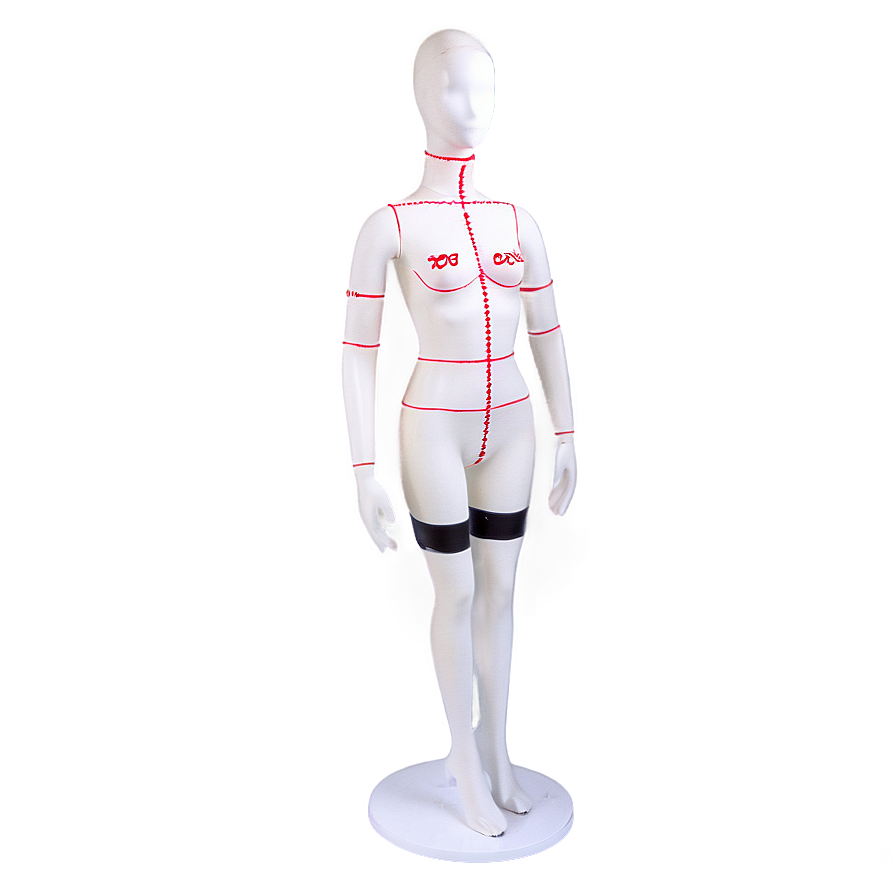 Mannequin With Measurements Png Sfo