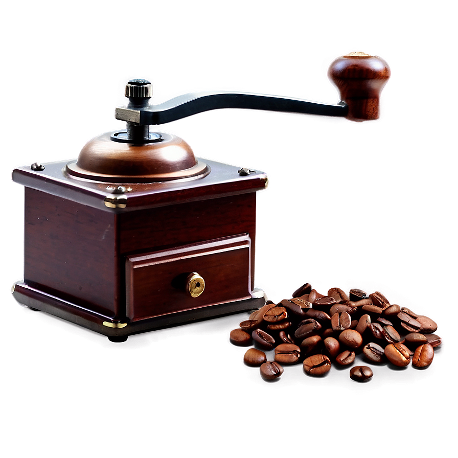 Manual Coffee Grinder PNG 32 PNG with transparent background
