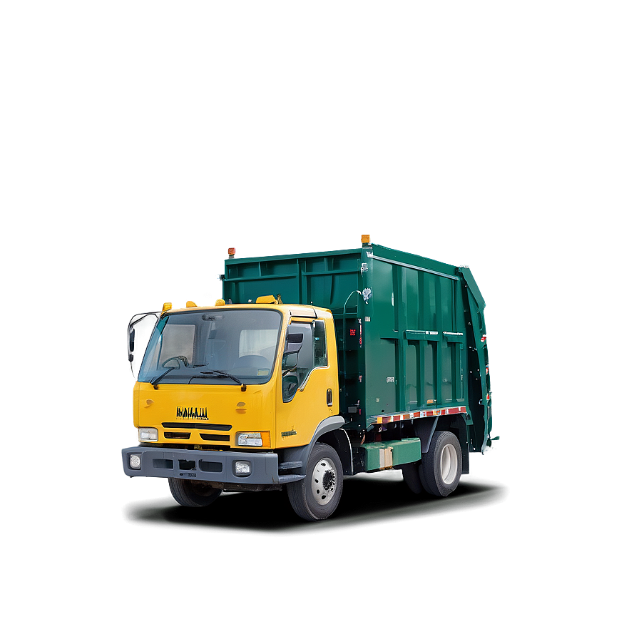 Manual Garbage Truck Png 06202024