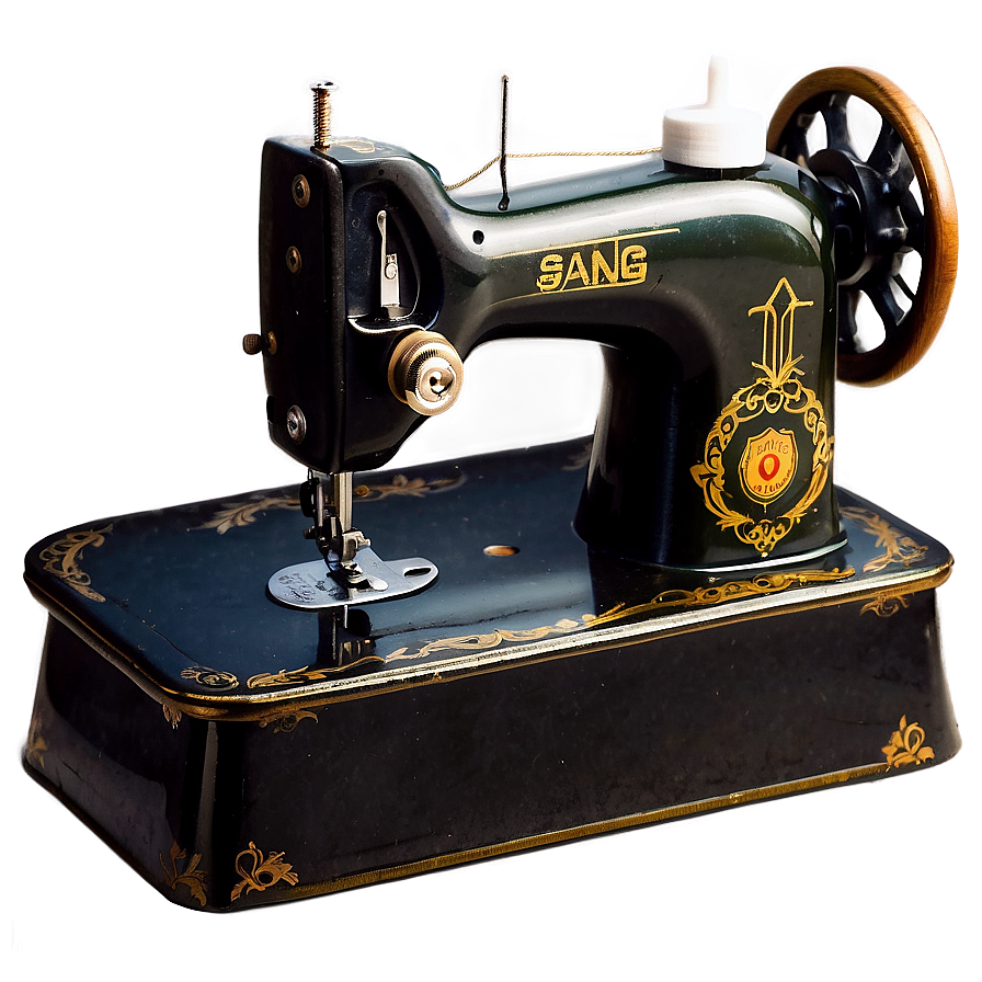 Manual Sewing Machine PNG 14 PNG image with a transparent background, free high-resolution download