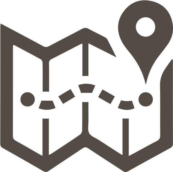 Map Navigation Icon PNG with transparent background