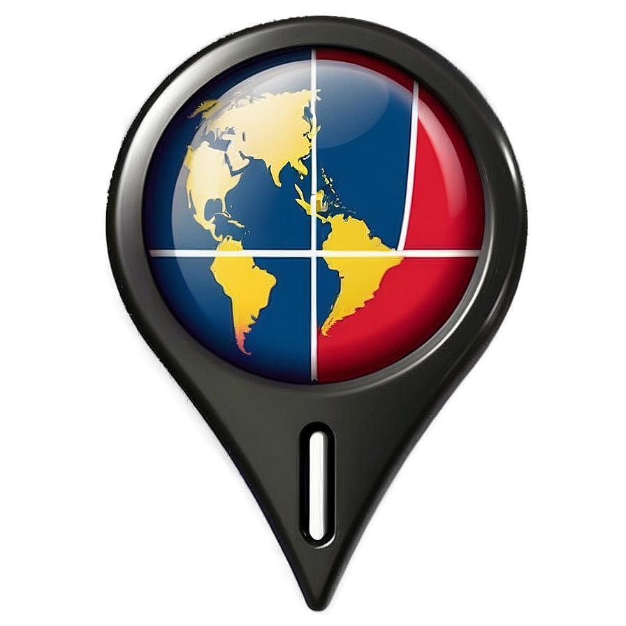 Map Pin With Flag Png Uko