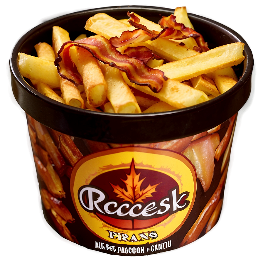 Maple Bacon Fries Png Nms38