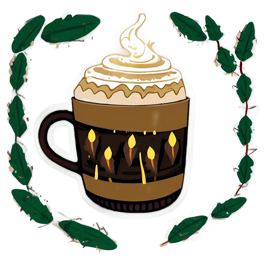 Maple Latte Autumn PNG 06132024 PNG with transparent background