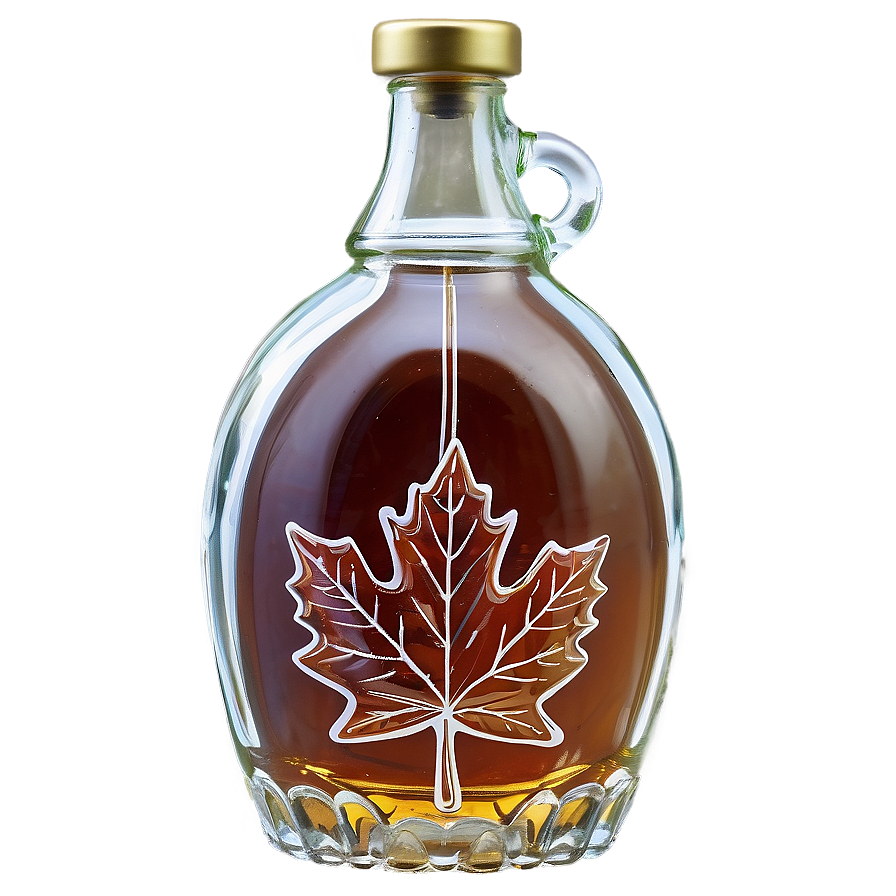 Maple Syrup Bottle PNG 1 PNG image with a transparent background, free high-resolution download