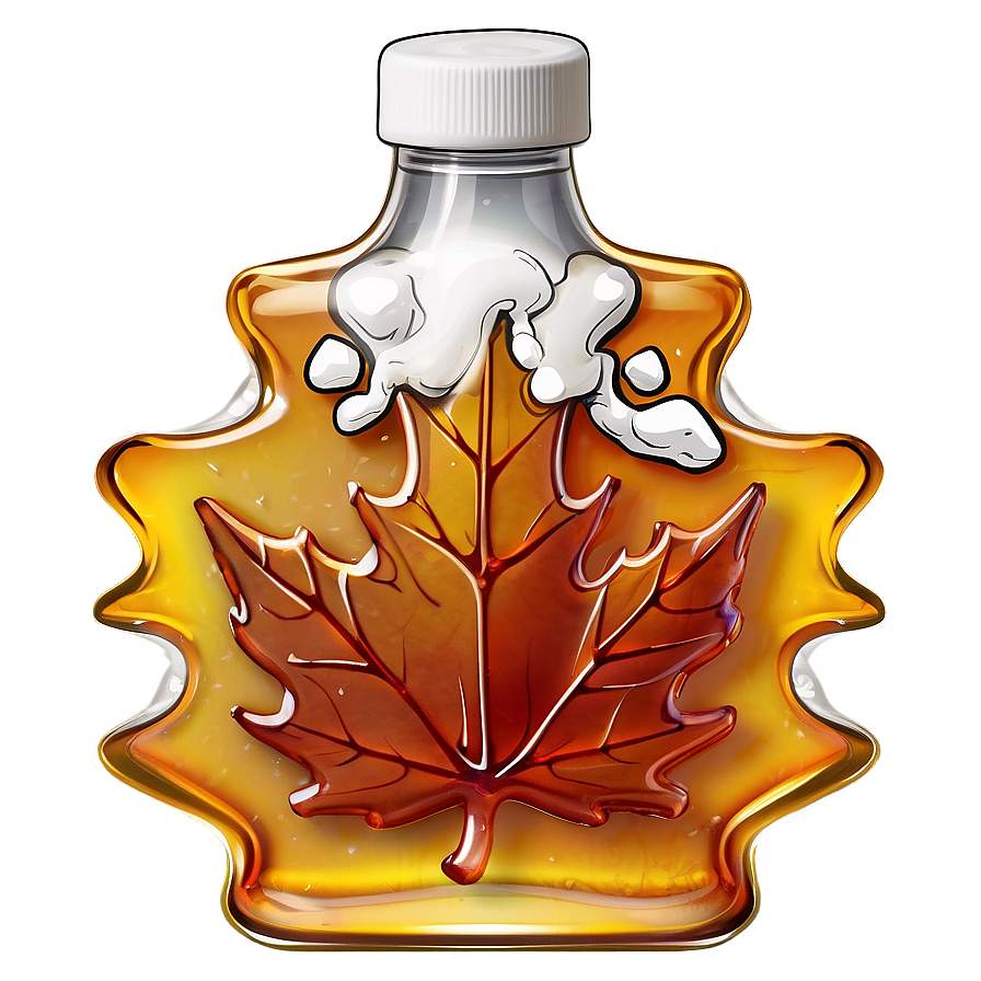 Maple Syrup on Snow PNG 06212024 PNG image with a transparent background, free high-resolution download