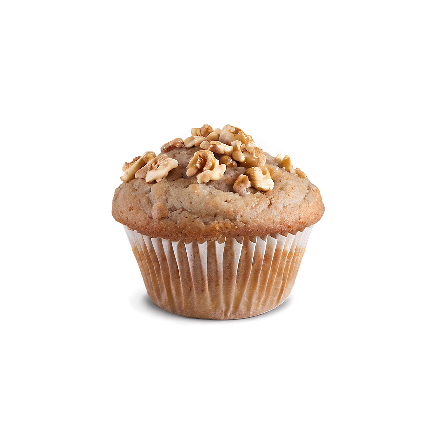Maple Walnut Muffin PNG wus PNG with transparent background