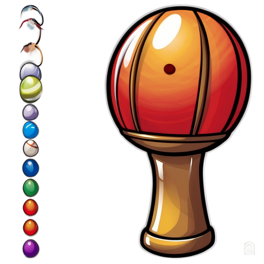 Maraca Illustration Png 62