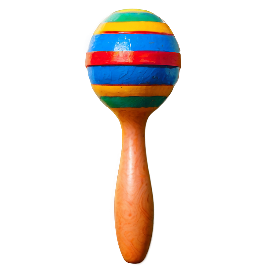 Maraca In Bold Colors Png 06122024